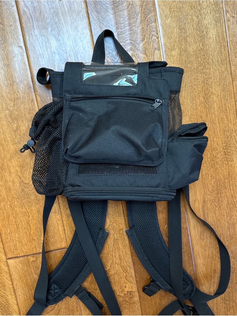 Black Compact Utility Backpack For Oxygen Inogen 5
